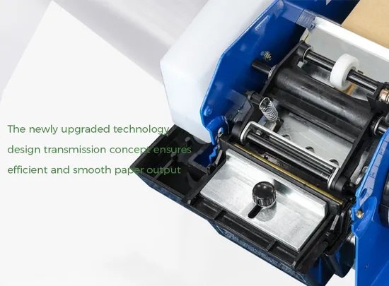 Distributeur semi-automatique de ruban adhésif kraft à eau humide, machine de découpe et d'emballage de ruban adhésif