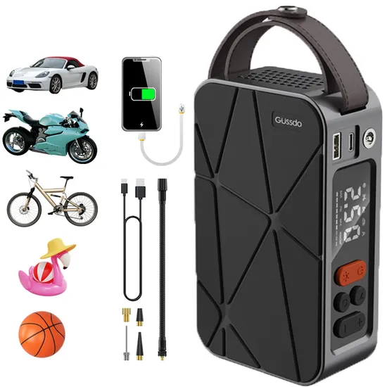 Pompe à air électrique rechargeable pour vélo, accessoire portable pour mini-pompes haute pression