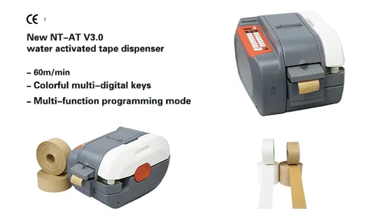 Distributeur de ruban adhésif en papier kraft humide OEM, fabricant d'origine