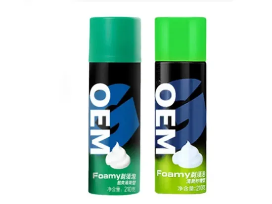 Mousse à raser personnalisée, nouveauté 2024, fabriquée avec un échantillon gratuit de haute qualité, prise en charge par OEM ODM