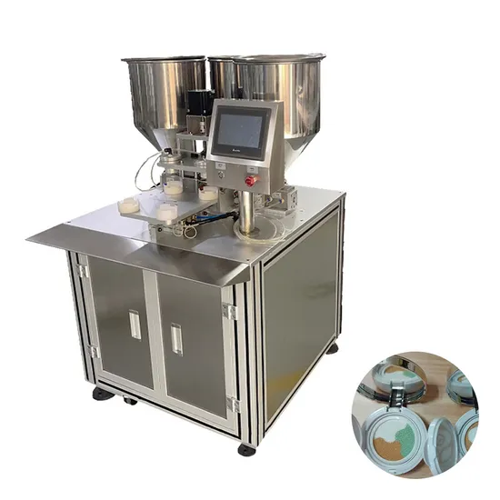 Machine de remplissage automatique de crème cosmétique à coussin d'air